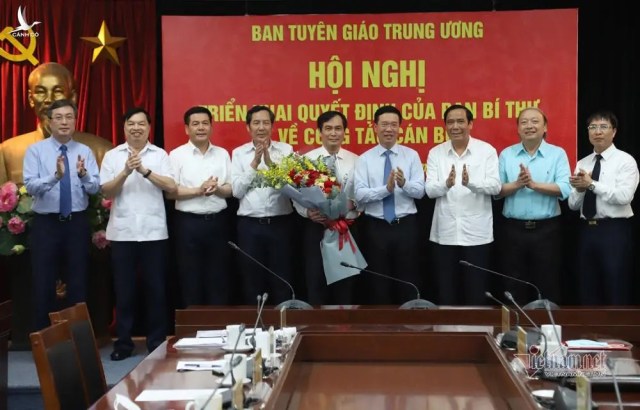 Ban Bí thư bổ nhiệm Phó trưởng Ban Tuyên giáo Trung ương