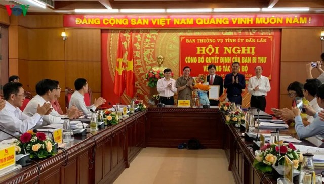 Ban Bí thư chuẩn y Ủy viên Ban Thường vụ Tỉnh ủy Đắk Lắk