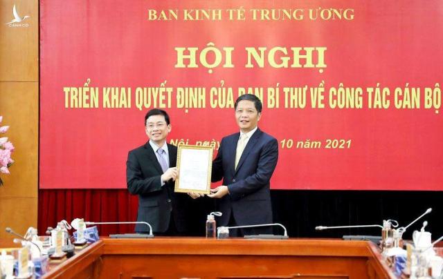 Ban Bí thư quyết định điều động, bổ nhiệm thêm Phó Trưởng ban Kinh tế Trung ương