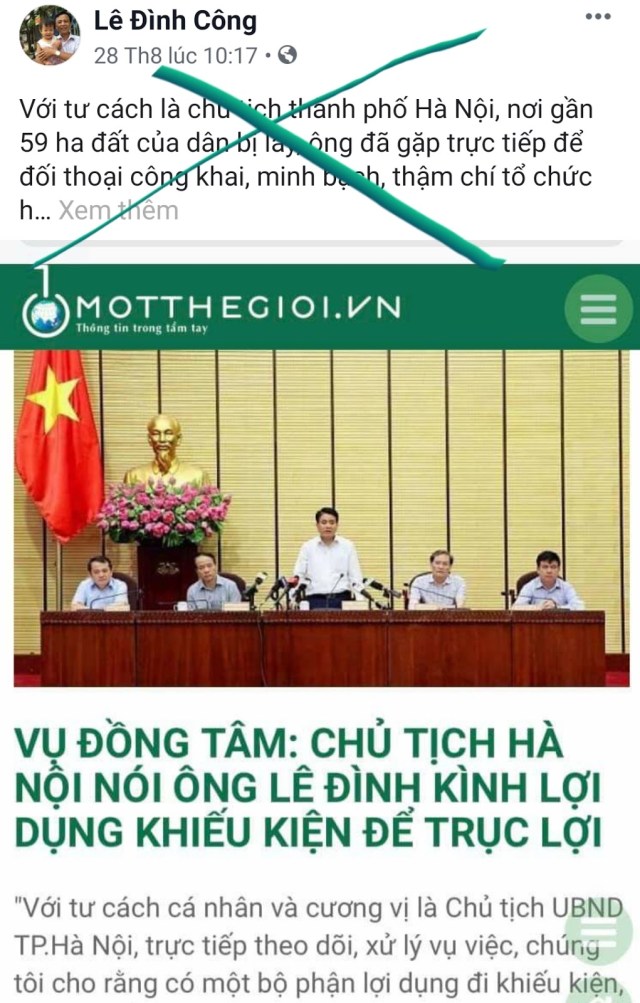 Bản chất lưu manh, xuyên tạc của Lê Đình Kình dần bị phơi bày