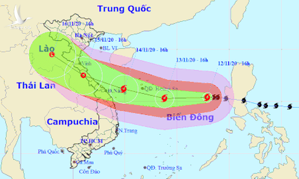 Bão 13 là bão mạnh, dân hạn chế ra đường khi bão đổ bộ