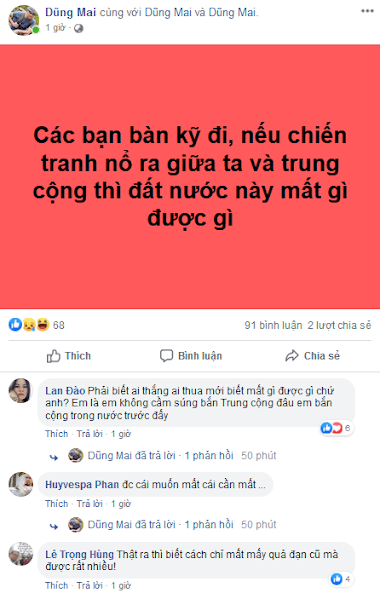 Bao biện cho Nguyễn Thúy Hạnh: Họ đang tự lấy đá ghè chân mình!