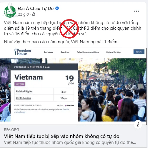 Báo cáo của Freedom House thiếu khách quan khi đề cập đến vụ Trương Duy Nhất?