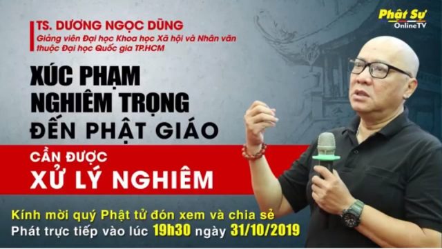 Báo động: Thủ đoạn đả Phật bài sư đang leo thang hết sức nguy hiểm