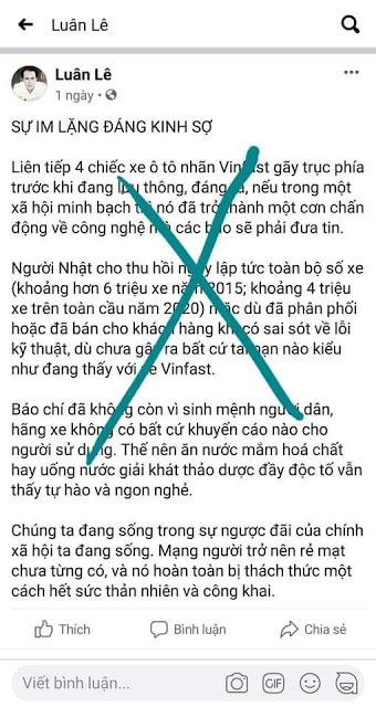 Bất ngờ với chiêu trò “Truyền thông bẩn” của làng dân chủ Việt đối với xe Vinfast