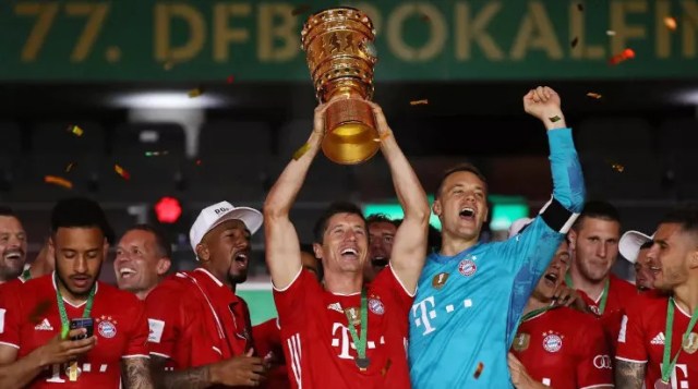 Bayern Munich tiếp đà thâu tóm 'cú ăn ba' bằng Cúp Quốc gia Đức