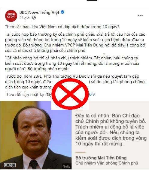 BBC tiếng Việt lại xuyên tạc!