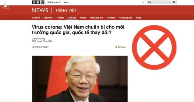 BBC Tiếng Việt lại xuyên tạc, bịa đặt nhằm phá hoại đời sống chính trị Việt Nam