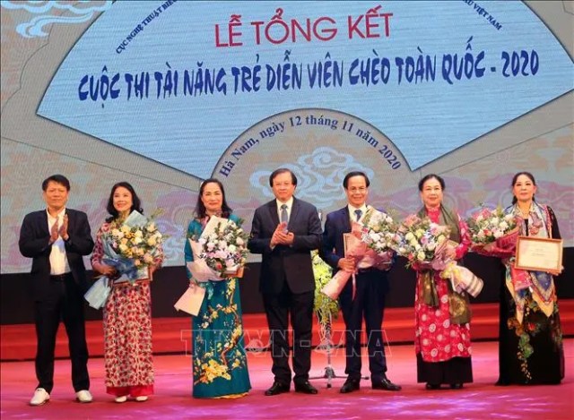 Bế mạc Cuộc thi Tài năng trẻ diễn viên Chèo toàn quốc năm 2020