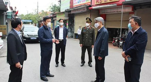 Bí thư Hải Dương phê bình lãnh đạo huyện Kim Thành chưa sâu sát dập dịch