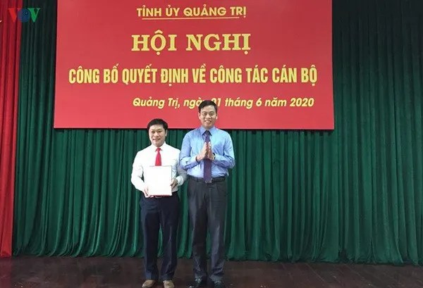 Bí thư Tỉnh đoàn làm Bí thư Đảng ủy khối Cơ quan và DN tỉnh Quảng Trị