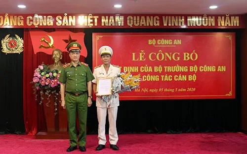 Bộ Công an bổ nhiệm Cục trưởng, Phó Cục trưởng