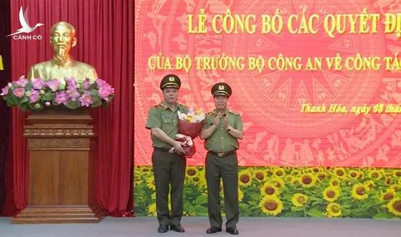 Bộ Công an bổ nhiệm Giám đốc Công an tỉnh Thanh Hóa