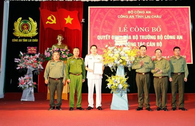 Bộ Công an bổ nhiệm hàng loạt lãnh đạo công an các địa phương