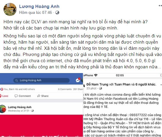 Bỏ điêu toa đi mà làm người, chị Lương Hoàng Anh ạ