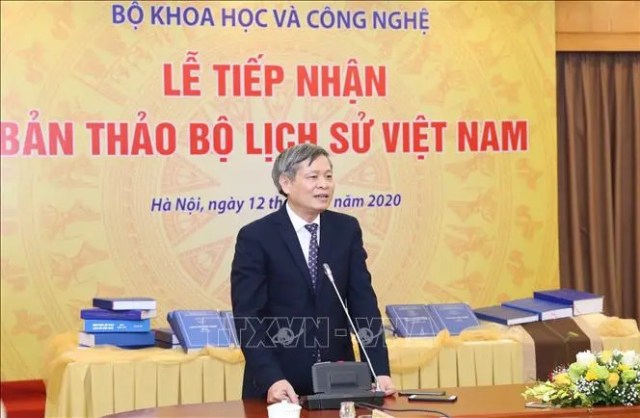 Bộ Khoa học và Công nghệ tiếp nhận bản thảo Bộ lịch sử Việt Nam