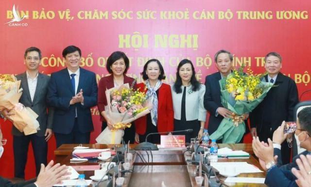 Bổ nhiệm Bộ trưởng Y tế giữ chức vụ Trưởng Ban Bảo vệ, chăm sóc sức khỏe cán bộ T.Ư