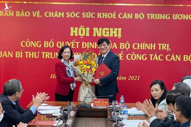 Bổ nhiệm Bộ trưởng Y tế giữ chức vụ Trưởng Ban Bảo vệ, chăm sóc sức khỏe cán bộ T.Ư