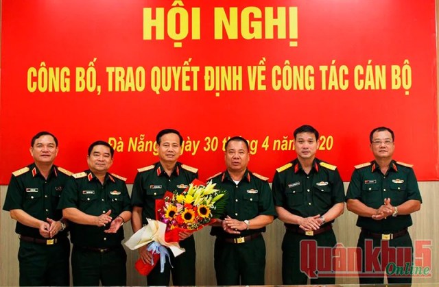 Bổ nhiệm Đại tá Hứa Văn Tưởng làm Phó Tư lệnh Quân khu 5