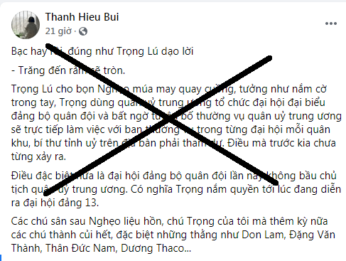 Bùi Thanh Hiếu lại 