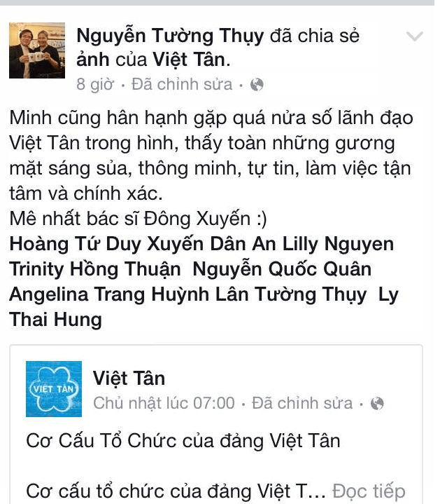 Các thành viên Hội Nhà báo Độc lập nói mình không phạm pháp