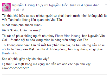 Các thành viên Hội Nhà báo Độc lập nói mình không phạm pháp