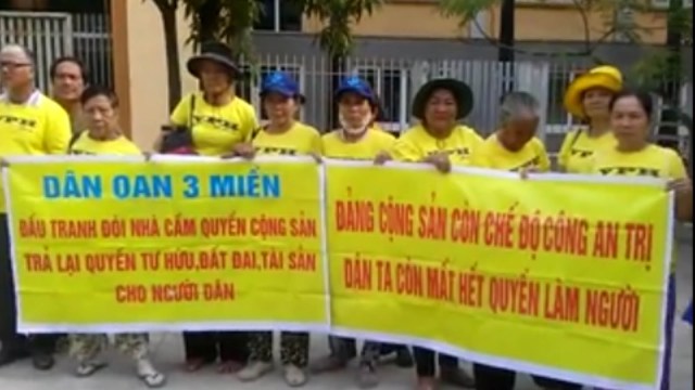 Cấn Thị Thêu: “dân oan”, nhà chống Cộng,  hay con ốc vít trong dây chuyền sản xuất biểu tình?