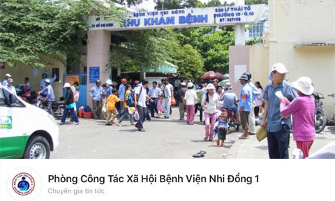 Cảnh giác fanpage giả mạo bệnh viện kêu gọi xin tiền