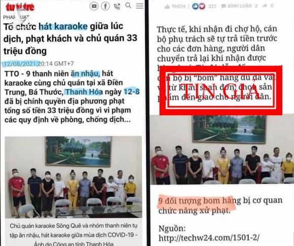 Cảnh giác thông tin “vu khống dân boom hàng của bộ đội”