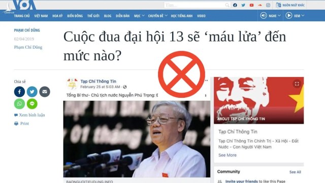 Cảnh giác tình trạng lợi dụng góp ý xây dựng dự thảo các văn kiện đại hội Đảng để chống phá nhà nước