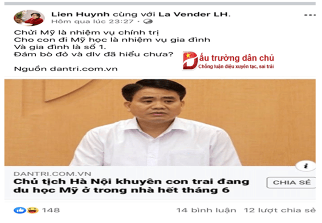 Cảnh giác trước những luận điệu xuyên tạc của kẻ giả danh tri thức ‘Lien Huynh’