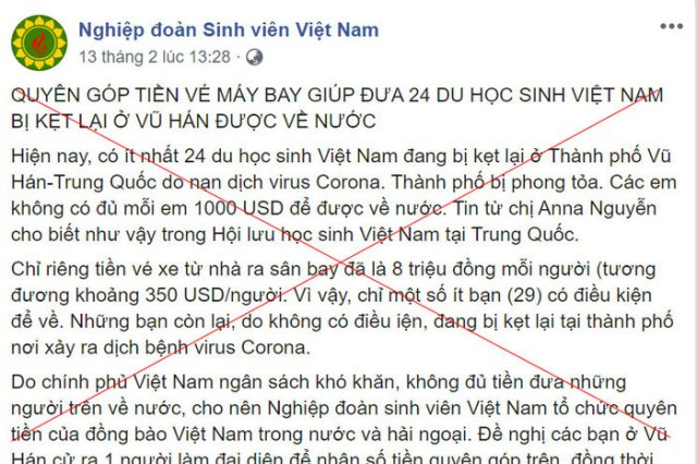 Cảnh giác với trang fanpage 