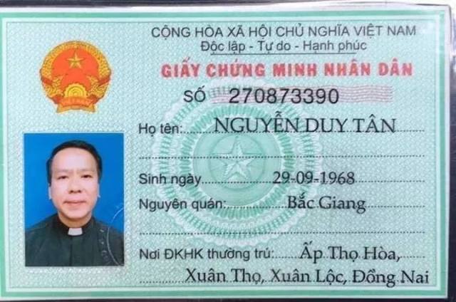 Chân dung linh mục cực đoan Nguyễn Duy Tân