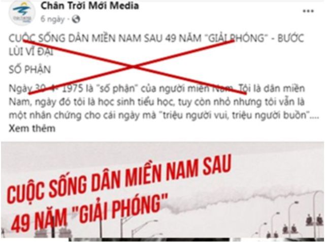 Chân trời mới Media hãy nói đúng sự thật!