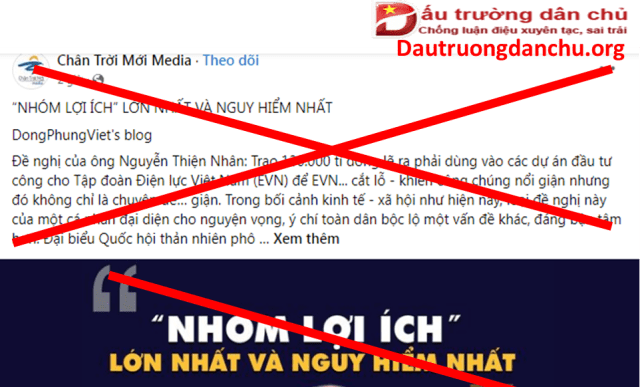 Chân Trời Mới Media không thể xuyên tạc