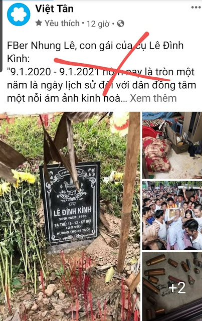 Cháu dâu của dòng họ Lê Đình đang cố tình tạo thêm sóng gió để “Việt Tân” lợi dụng