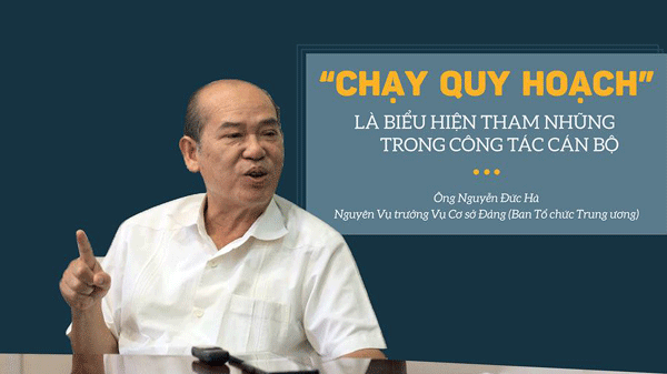 “Chạy quy hoạch” là biểu hiện tham nhũng trong công tác cán bộ