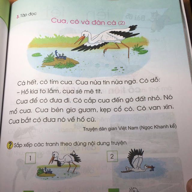 Chê 'từ ngữ' sử dụng trong sách giáo khoa lớp 1 liệu đã đúng?