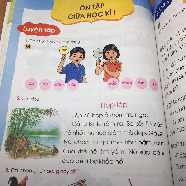 Chê 'từ ngữ' sử dụng trong sách giáo khoa lớp 1 liệu đã đúng?