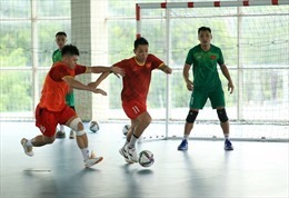 Chiều 4/9, đội tuyển futsal Việt Nam tới Lithuania tham dự VCK Futsal World Cup 2021