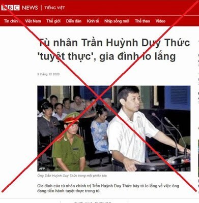 Chiêu bài tuyệt thực – trò diễn dở của thân nhân số phạm nhân