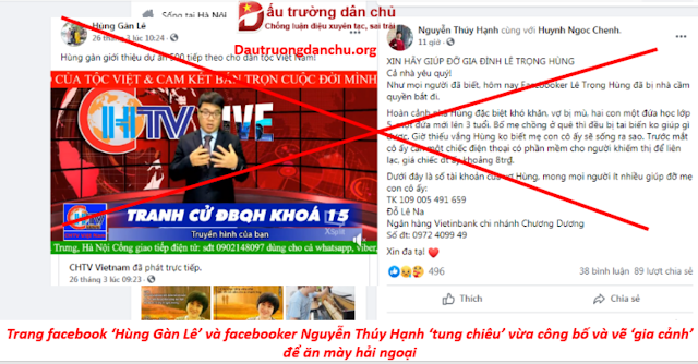 Chiêu trò 'ăn mày hải ngoại' ngay sau khi Lê Trọng Hùng bị khởi tố, bắt tạm giam