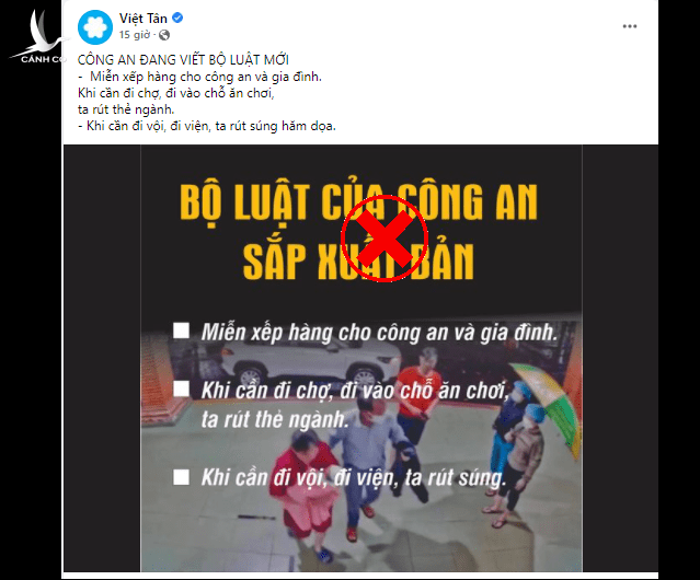 Chiêu trò quy chụp, lấy sai phạm của cá nhân để tấn công tập thể