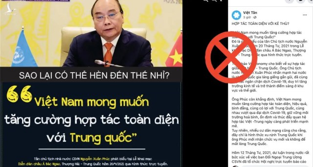 Chủ tịch nước Nguyễn Xuân Phúc có “hèn với giặc”?