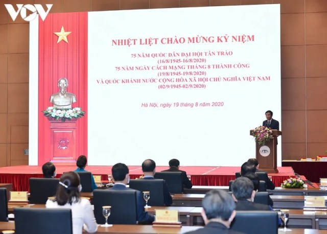 Chủ tịch Quốc hội dự kỷ niệm 75 năm Cách mạng Tháng 8 và Quốc dân Đại hội Tân Trào