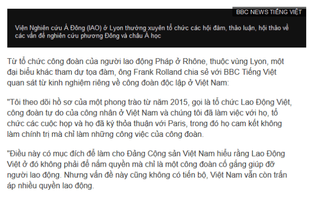 Chứng cứ việt tân tài trợ cho thảo khấu Đồng Tâm