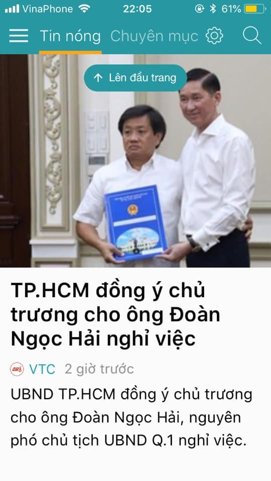 Chuyện ông Đoàn Ngọc Hải: Thu hút đến phút cuối