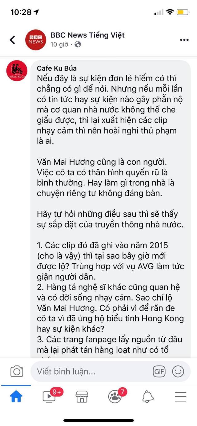 Chuyện Văn Mai Hương cũng đổ tại Đảng và Nhà Nước được thì hết nói nổi rồi