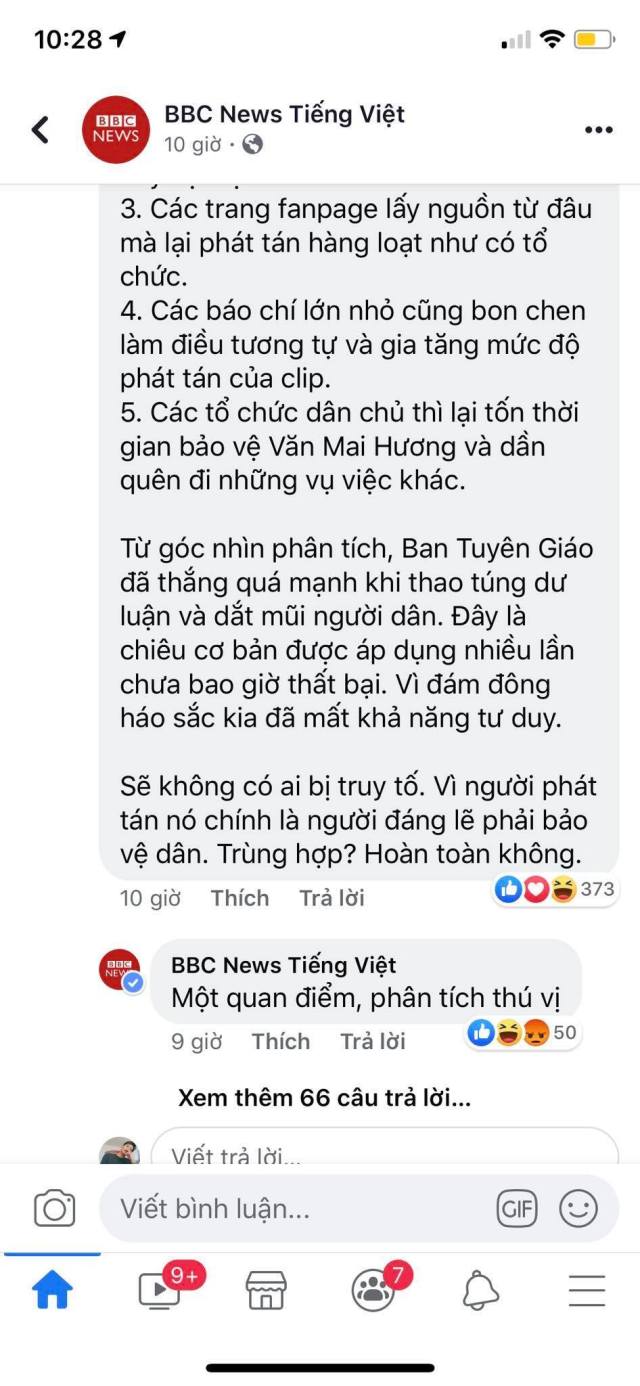 Chuyện Văn Mai Hương cũng đổ tại Đảng và Nhà Nước được thì hết nói nổi rồi