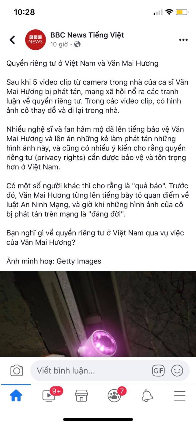 Chuyện Văn Mai Hương cũng đổ tại Đảng và Nhà Nước được thì hết nói nổi rồi